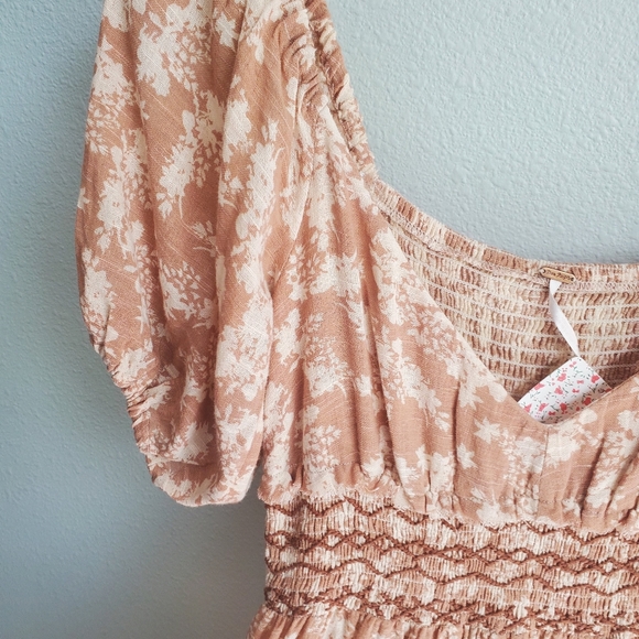 SOLD 🤍Free People cotragecore cotton maxi dress XS - Picture 6 of 8